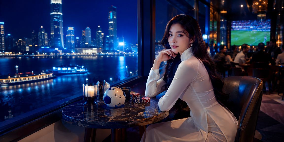 Người phụ nữ mặc áo dài tại TP. Hồ Chí Minh tham gia trò chơi bài trực tuyến sau khi hoàn tất giao dịch nạp tiền
