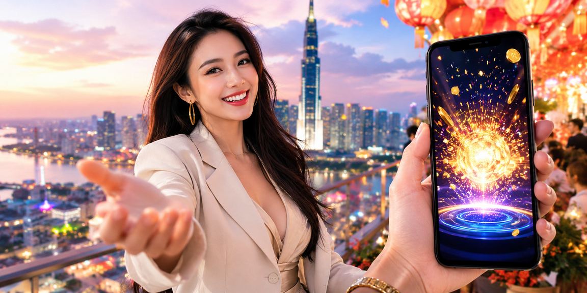 Người dùng tại TP. Hồ Chí Minh sử dụng nền tảng 817 trên điện thoại di động một cách an toàn